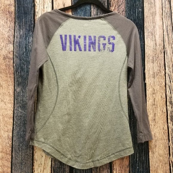 NFL Pro Gear Vikings Raglan - Picture 2 of 5